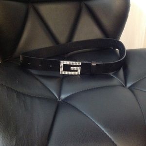 Guess Rhinestone Waist Belt